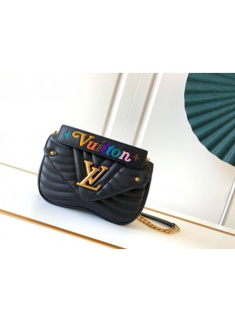 LV NEW WAVE CHAIN BAG PM BLACK